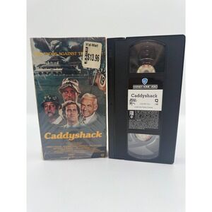 Caddyshack VHS 1980 Movie Factory Warner‎ Home Video Chevy Chase Bill Murray